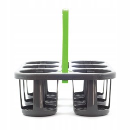 Krepšelis medaus stiklainiams stiklainiams nešti