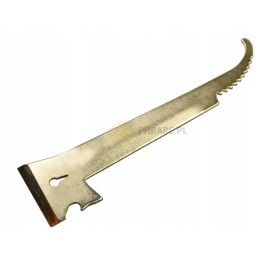 Nerūdijančio plieno dantytas kaltas su ilgu atidarytuvu