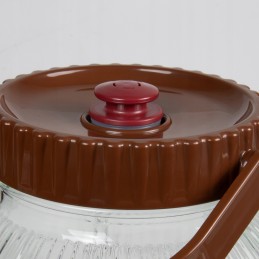 Stiklinis indas, fermentacijos indas, 3-5l, vynui, marinavimo produktams