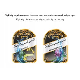 Medaus etiketės - 50 vnt
