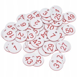 50 vnt numeris bitininkystės etiketės aviliai 1-50