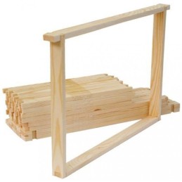 Paprasti dadant rėmeliai – 10 vienetų rinkinys.