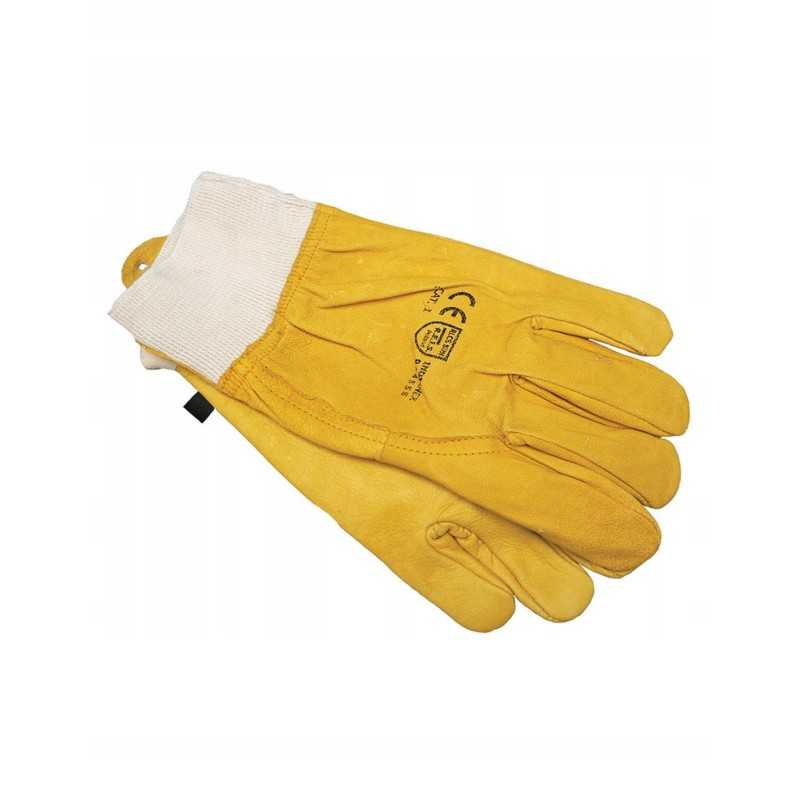 Odinės pirštinės su Lyson rankogaliais