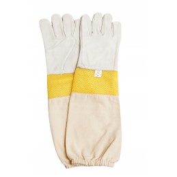 Odinės bitininkystės pirštinės su ventiliacija xxl Cieszyn medus