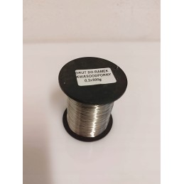 Nerūdijančio plieno bitininkystės viela žarnoms, skersmuo 0 3 0 5kg