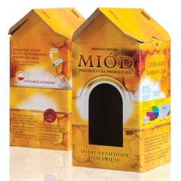 Dėžutė 1 indeliui po 500 ml arba 720 ml (10 vnt) – modelis p7a