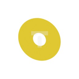 Lipni etiketė, geltona, sk. išorinis skersmuo 75 mm. ext. 23mm be užrašo 3su1900-0bc31-0aa0