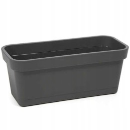 Balcony flowerpot box brick red length 40 cm