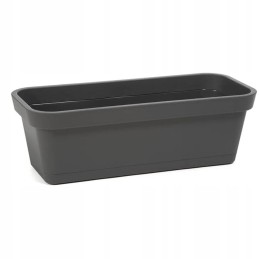 Balcony flowerpot box brick red length 40 cm
