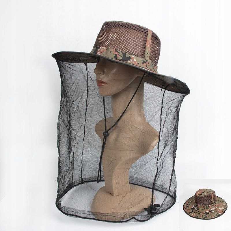 Tinklelis nuo uodų, tinklelis nuo vabzdžių, kepurė ant galvos