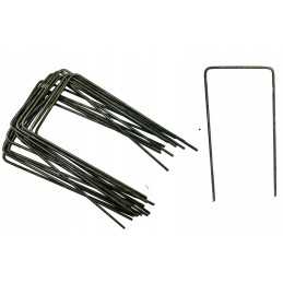 Metalinis segtukas sodo audiniams 'u' 15cm 1 vnt