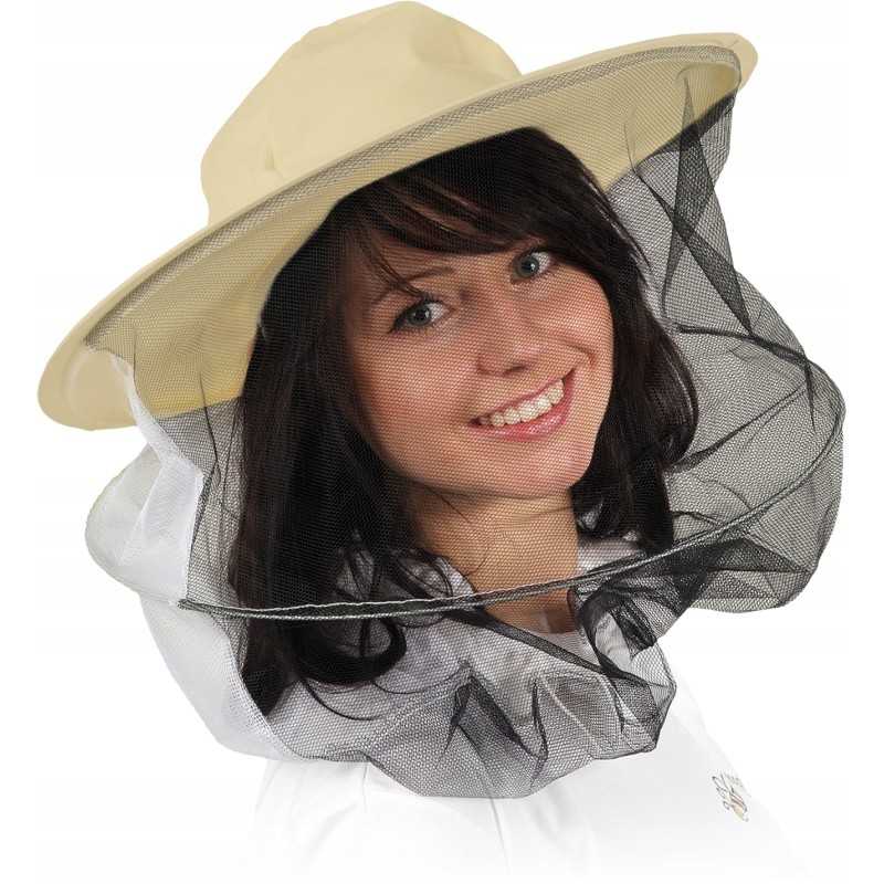 Bitininkystės kepurė su tinklu ir viela