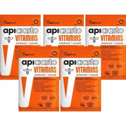 Siūlome puikų maistą bitėms - apicitasto vitaminai 5 kg - labai geras šviežias produktas!
