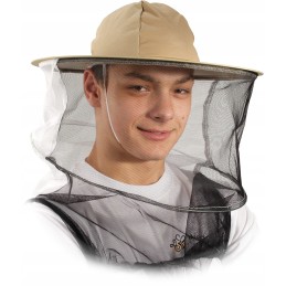 Vyriška apsauginė bitininkystės kepurė su tinkleliu