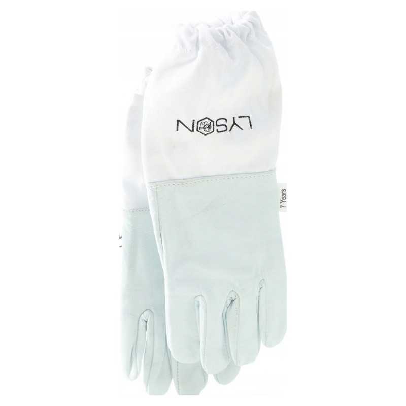 Vaikiškos odinės bitininkystės pirštinės bitynui