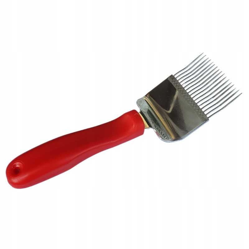 Profiliuotas atsegimo įtaisas su plastikine rankena, 17 adatų