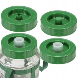 5l stiklinis indelis - su vaisių raštais