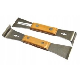 Nerūdijančio plieno bitininkystės kaltas rėmelyje