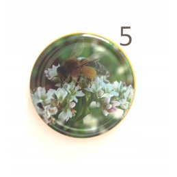 Dangteliai/dangteliai stiklainiams (ø82) medui! 100 vienetų! 6- kabliukai