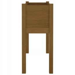 Vidaxl sodo vazonas, medaus rudas, 70x31x70 cm, pušies mediena