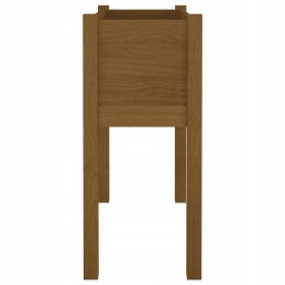 Vidaxl sodo vazonas, medaus rudas, 70x31x70 cm, pušies mediena