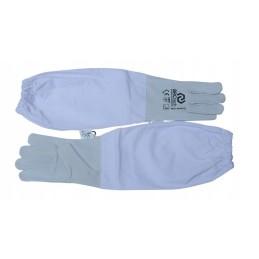 Ilgos odinės bitininkystės pirštinės