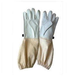 Ilgos odinės bitininkystės pirštinės