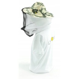 Camo bitininkystės kepurė su tinkleliu nugaroje - plikas