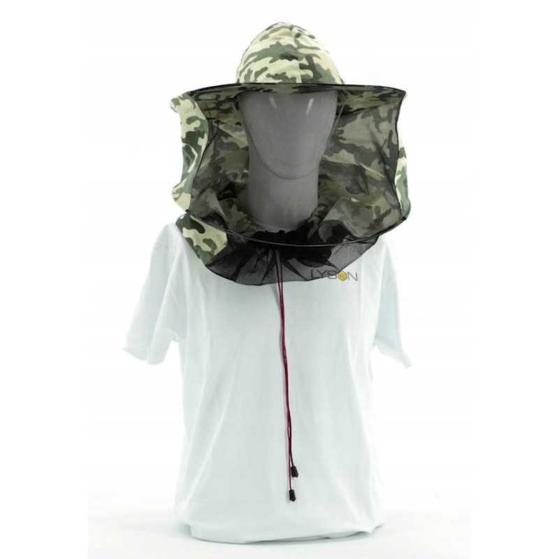 Camo bitininkystės kepurė su drobe nugara 6039