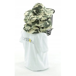 Camo bitininkystės kepurė su drobe nugara 6039