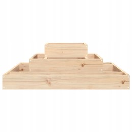 Puķupods 80x80x27 cm, priedes masīvkoks