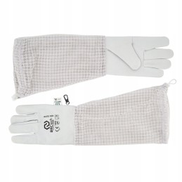 Bitininkystės pirštinės - odinės + ventiliacinės - brctech xxl