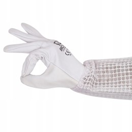 Bitininkystės pirštinės - odinės + ventiliacinės - brctech xxl