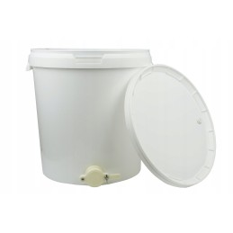 Medaus skaidrintuvas su vožtuvu ir rankena – 10l