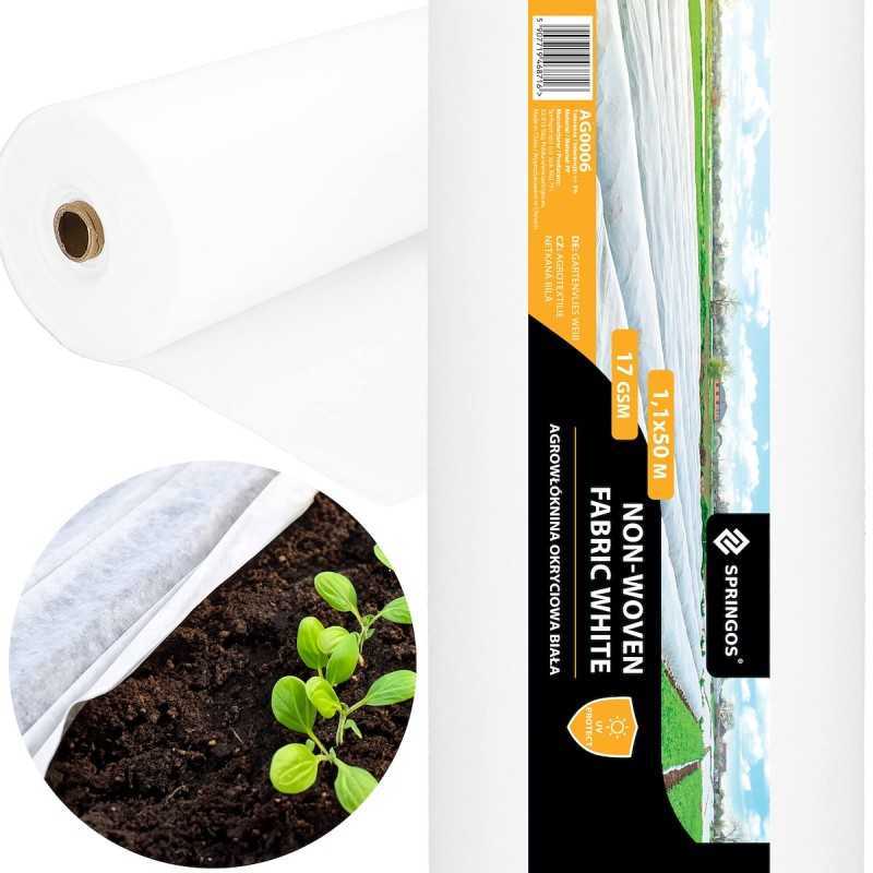 Žiemą dengianti agrotekstilė 17g/m2 ritinys