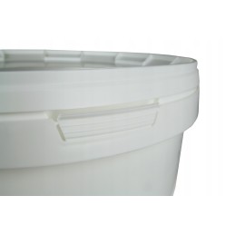plastikinis skaidrintuvas su dangteliu medui 33l + išleidimo vožtuvas + 10 dovanų