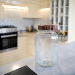 Stiklinis indas marinavimo fermentacijai, 5l, vynui, marinavimo produktams