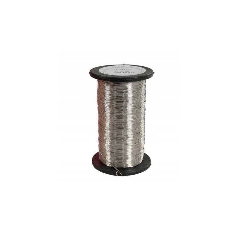 Nerūdijančio plieno bitininkystės viela rėmams 0 3mm 500g