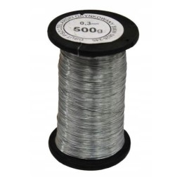 Nerūdijančio plieno bitininkystės viela rėmams 0 3mm 500g