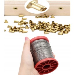 Nerūdijančio plieno bitininkystės viela 0 4mm 500g rėmams laidų tarpikliai 500