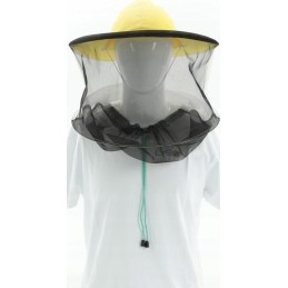 Bitininkystės kepurė su tinkleliu nugaroje, nuimamas tinklelis priekyje