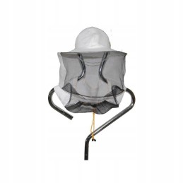 Lininė bitininkystės kepurė tinkleline nugara