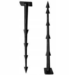 Smeigtukai agrotekstilei, agrotekstilei, geotekstilei ir brezentui tvirtinti, 100 vnt.