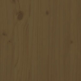 Flowerpot with shelf, honey brown, 54x34.5x81 cm, pine wood