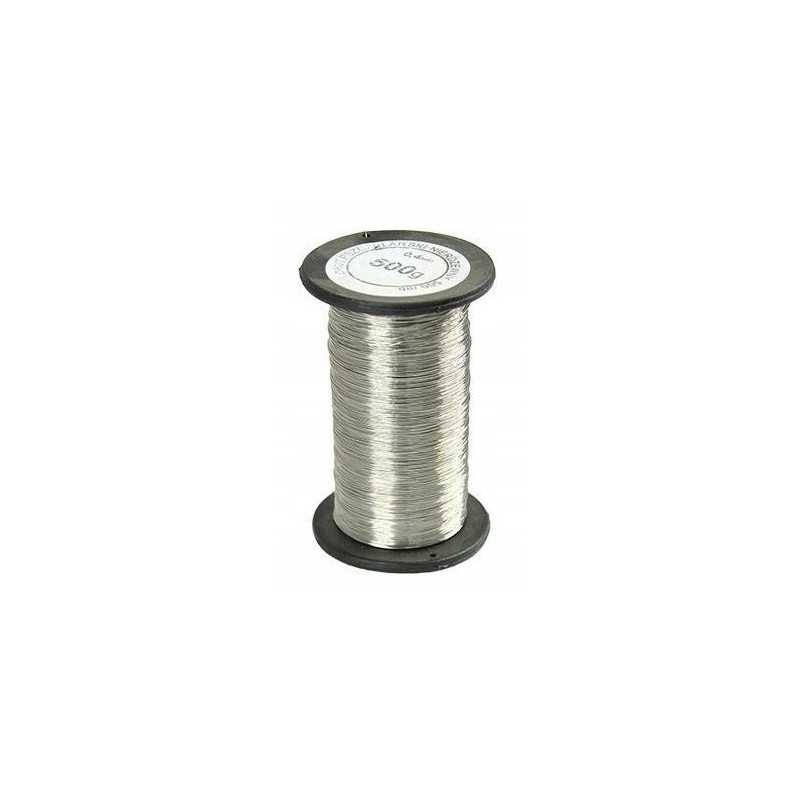 Bitininkystės viela rėmams 0 5mm 0 450g, nerūdijanti