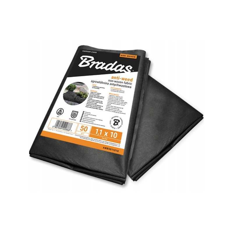 Agrotekstilė nuo piktžolių, juoda, 50g/m2, 1,6x10m