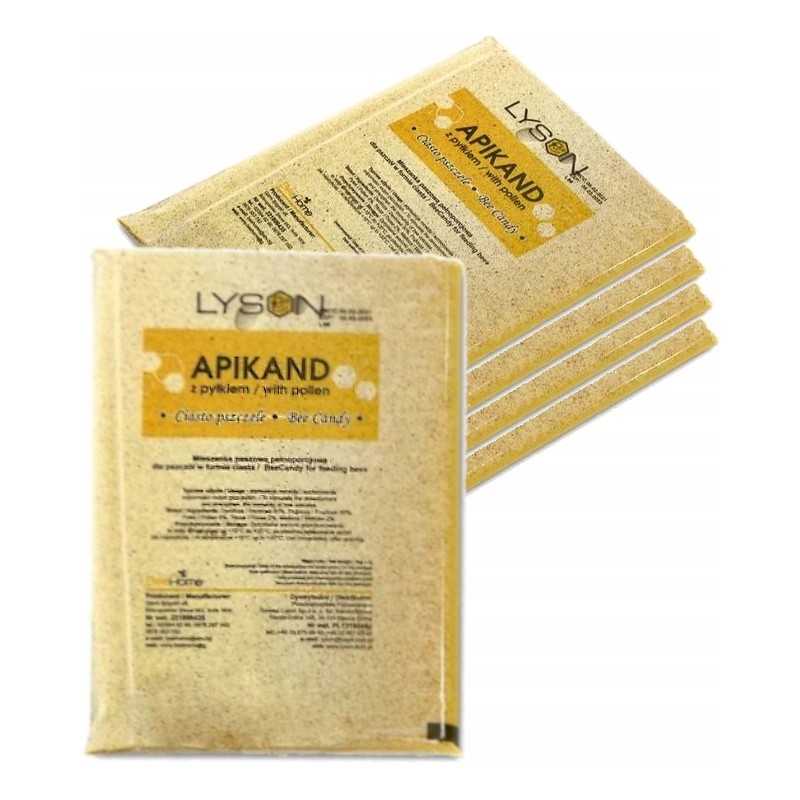 Siūlome puikų maistą bitėms, naujiena - apikandas su žiedadulkėmis 1 kg - labai geras šviežias produktas!