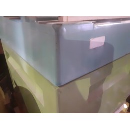 Storas plastikinis pertvarų tinklelis dadant aviliui, 10 vnt, juodas