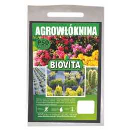 Agrotekstilės mulčiavimas p-50 juodas 1,6m x 5m biovita