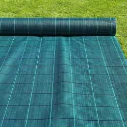 Stipri žalia agrotekstilė nuo piktžolių, lenkiška, 105 cm x 1 metras, 100 g/m² smeigtukai